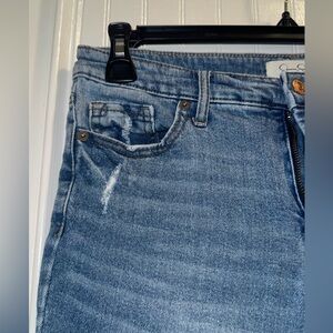 Jessica Simpson Blue Distressed Denim Jeans